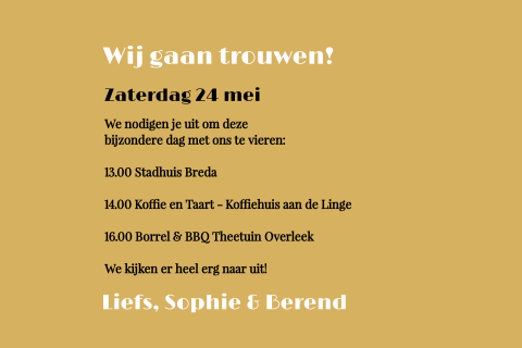Kaart binnenkant