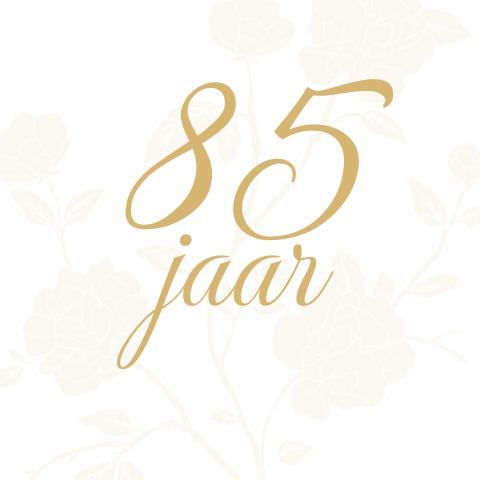Uitnodiging vrouw verjaardag 85ste jaar
