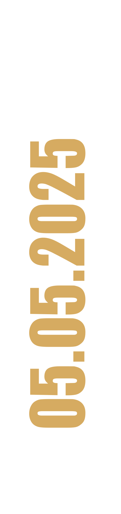 Langwerpig label met een datum 16 stuks