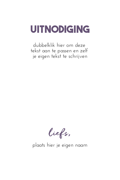 Kaart binnenkant