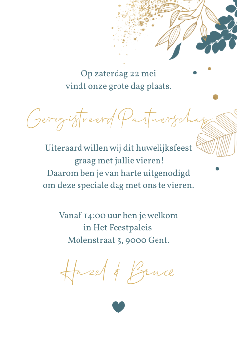Kaart binnenkant