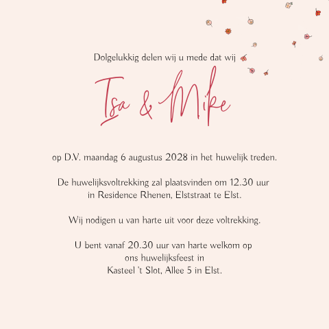 Kaart binnenkant