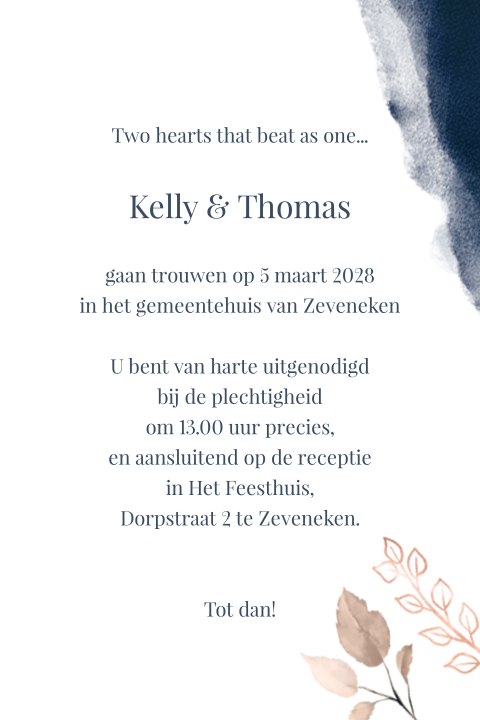 Kaart binnenkant