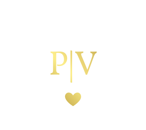 Hartjes label voor aan trouwkaart met foliedruk