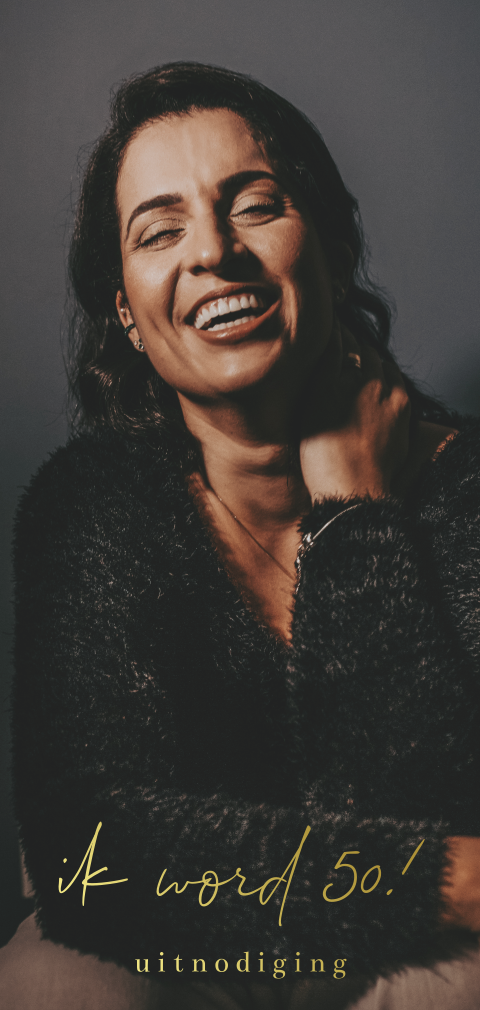 Uitnodiging verjaardag met ruimte eigen foto