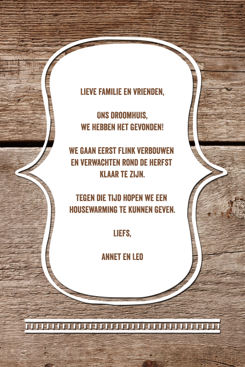 Kaart binnenkant