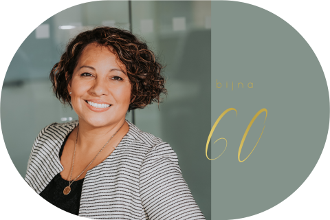 Uitnodiging verjaardag 60 jaar in ovale vorm voor een verjaardagsfeest