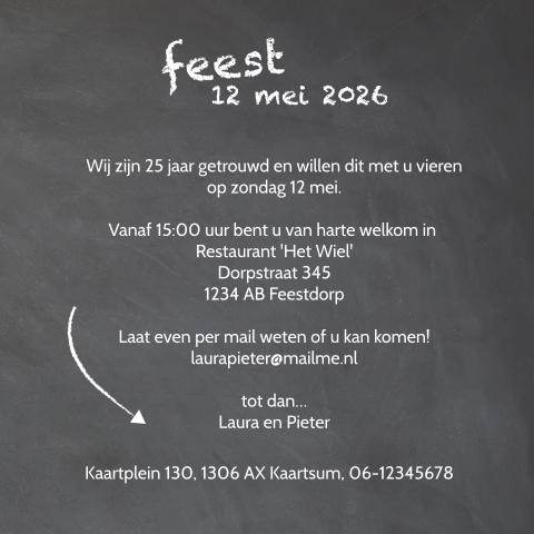 Kaart binnenkant