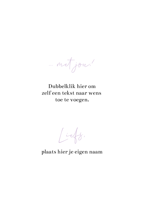 Kaart binnenkant