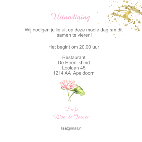 Kaart binnenkant
