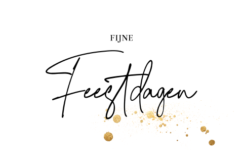 Stijlvolle Kerstkaarten met fijne feestdagen