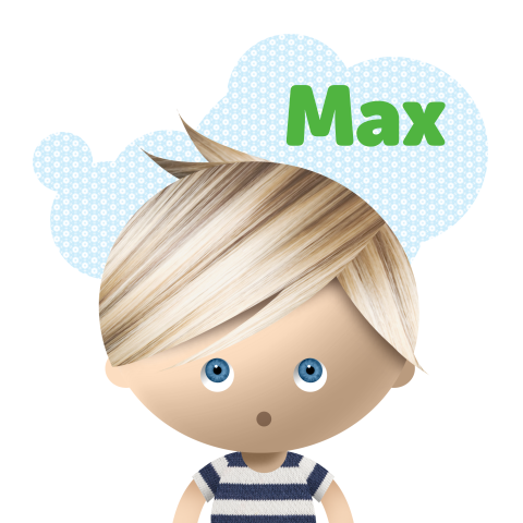 Geboortekaartje stoere jongen blond