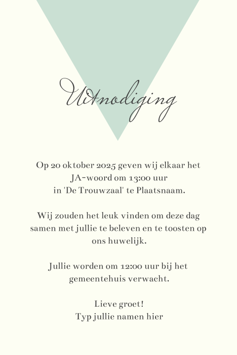Kaart binnenkant