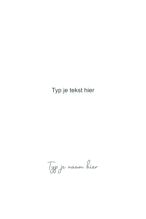 Kaart binnenkant