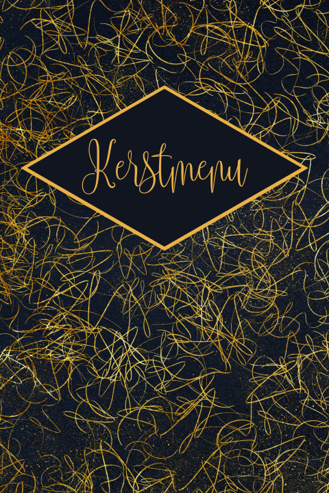 Stijlvolle menukaart maken kerst