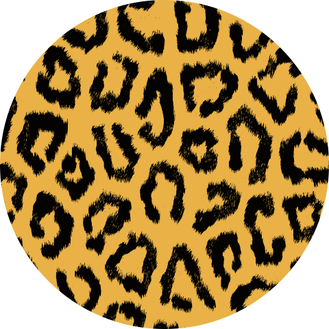 Hippe sluitzegel luipaard print zelf maken