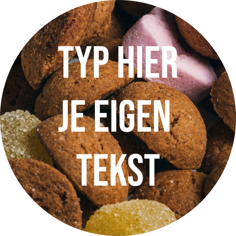 Zelf sluitzegels maken Sinterklaas pepernoten