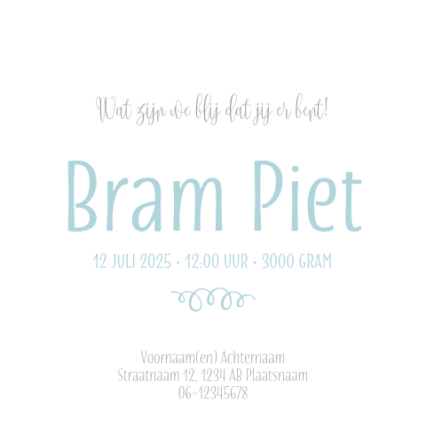 Kaart binnenkant