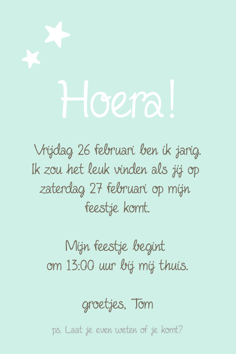 Kaart binnenkant