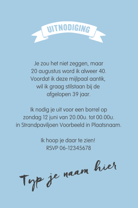 Kaart binnenkant