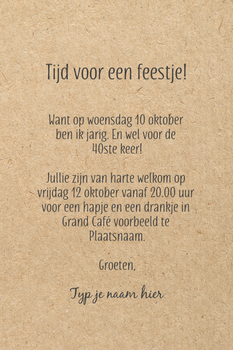 Kaart binnenkant