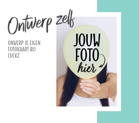 Zelf een kaart maken met foto