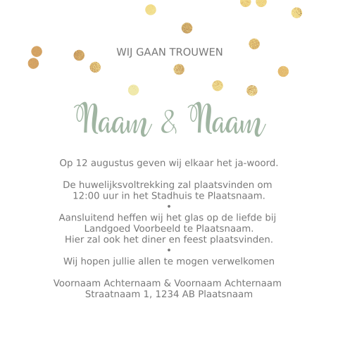 Kaart binnenkant