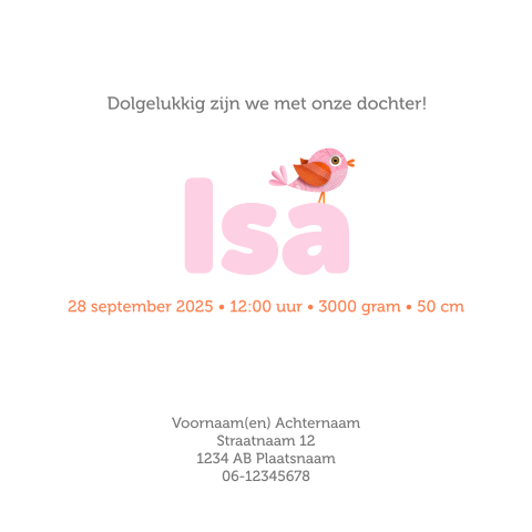Kaart binnenkant