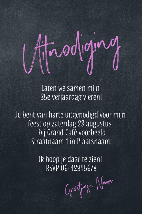 Kaart binnenkant