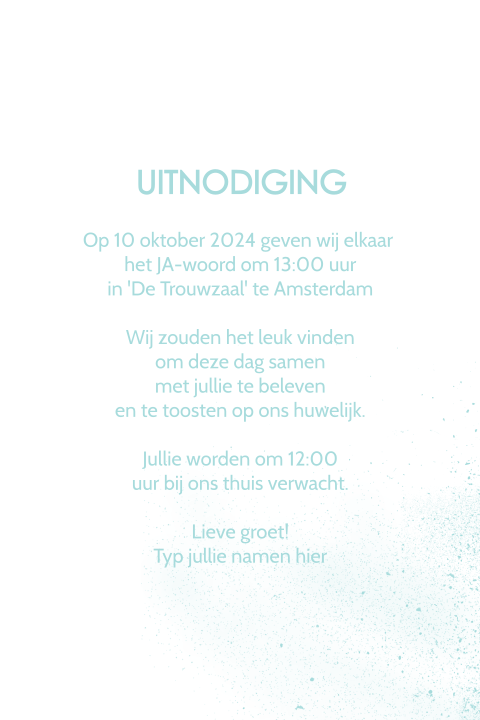 Kaart binnenkant