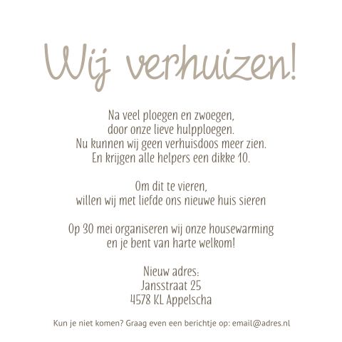 Kaart binnenkant
