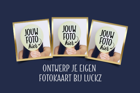 Leuke kaart met foto's zelf maken