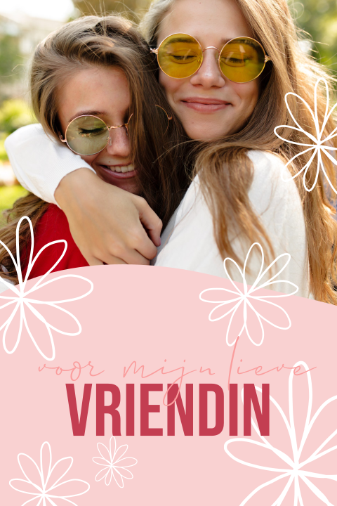 Vriendschapskaart met eigen foto