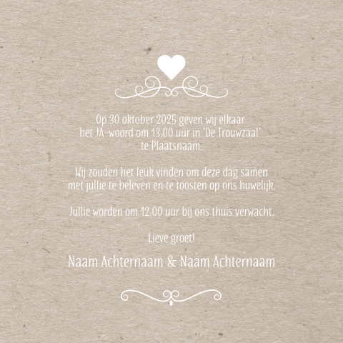 Kaart binnenkant