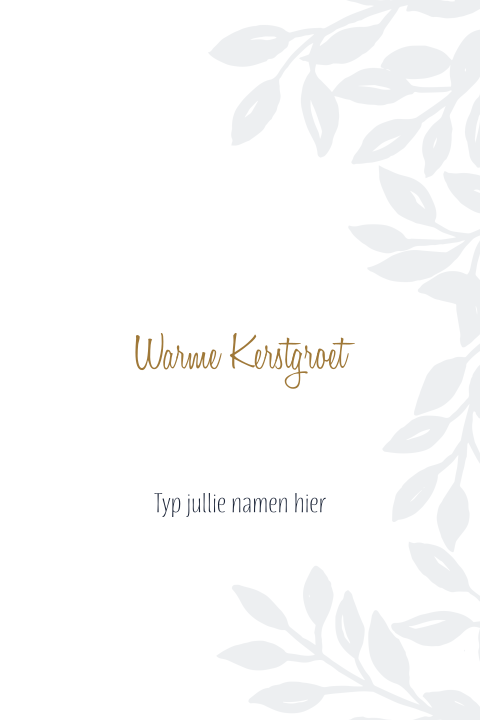 Kaart binnenkant