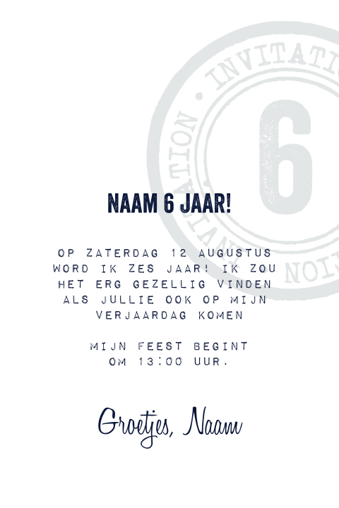 Kaart binnenkant