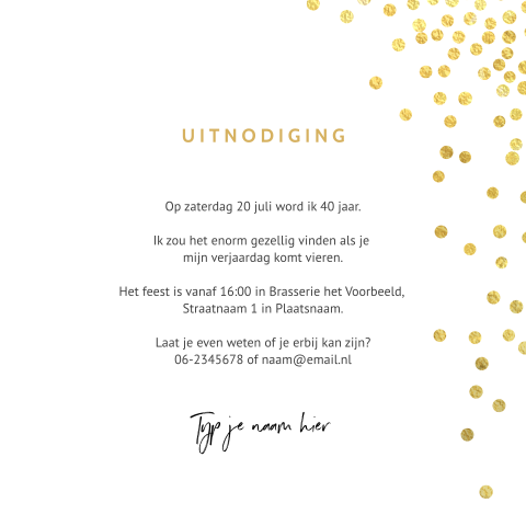 Kaart binnenkant