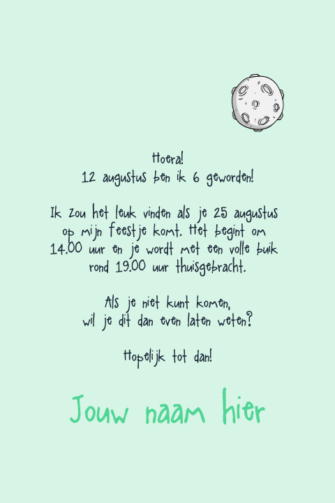 Kaart binnenkant