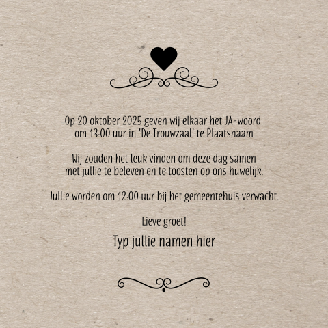Kaart binnenkant