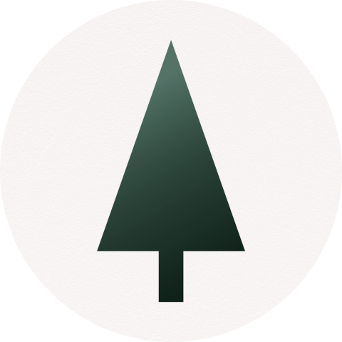 Sluitzegel kerstboom modern