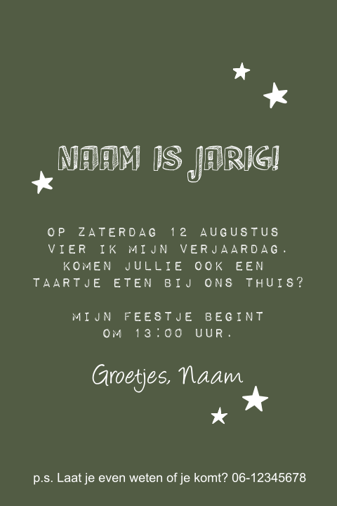 Kaart binnenkant