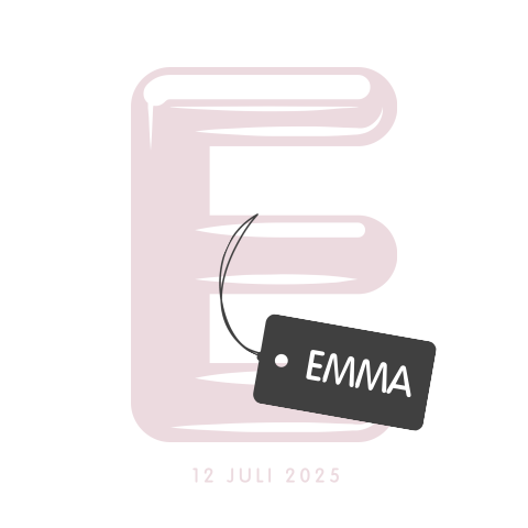 Geboortekaartje typografie initiaal