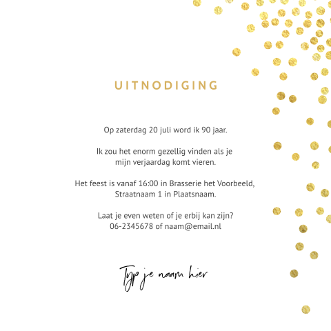 Kaart binnenkant