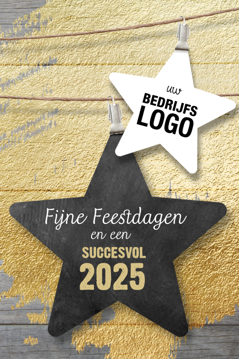 Feestelijke kerstkaarten voor bedrijven met logo