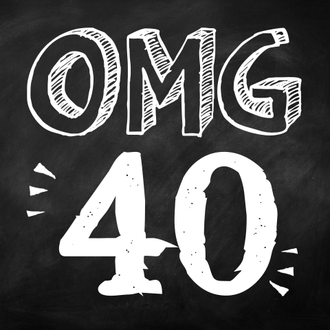 OMG 40 grappige uitnodiging 40 jaar
