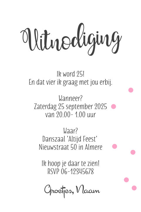 Kaart binnenkant