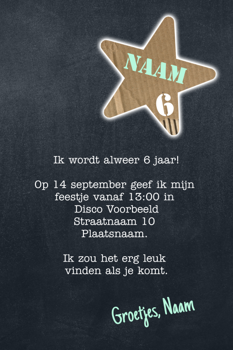 Kaart binnenkant