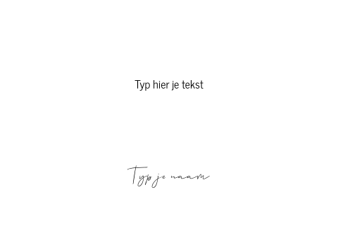 Kaart binnenkant