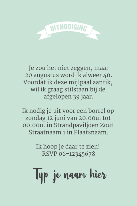 Kaart binnenkant