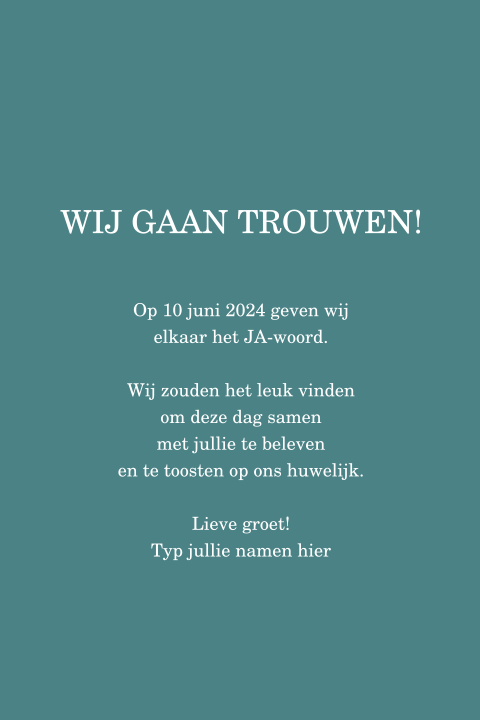 Kaart binnenkant